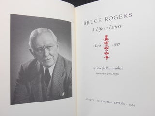 Bruce Rogers, A Life in Letters, 1870-1957