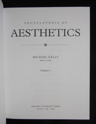 Encyclopedia of Aesthetics