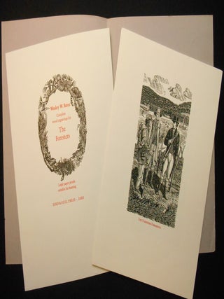 Item #CNJL2133 Wesley W. Bates' Complete Wood Engravings for The Foresters. Wesley W. Bates, Artist