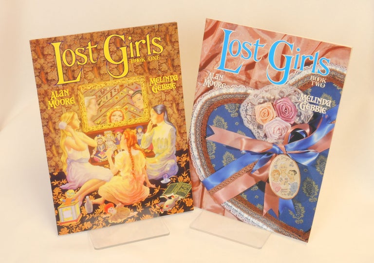 Item #CNJL2253 Lost Girls, Book One [with] Lost Girls, Book Two. Alan Moore, Melinda Gebbie, Text, Artwork.