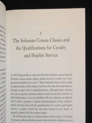 Athenian Democratic Origins; and other essays