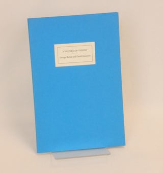 The Fire of Vision; David Gascoyne's 'Farewell Chorus' to George Barker