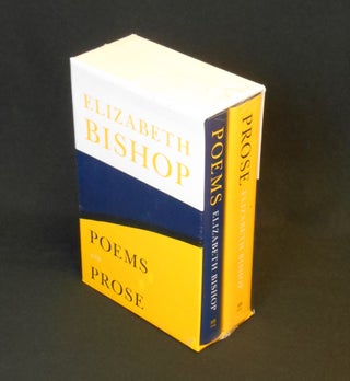 Item #CNJL2373 Poems and Prose (2 volumes). Elizabeth Bishop