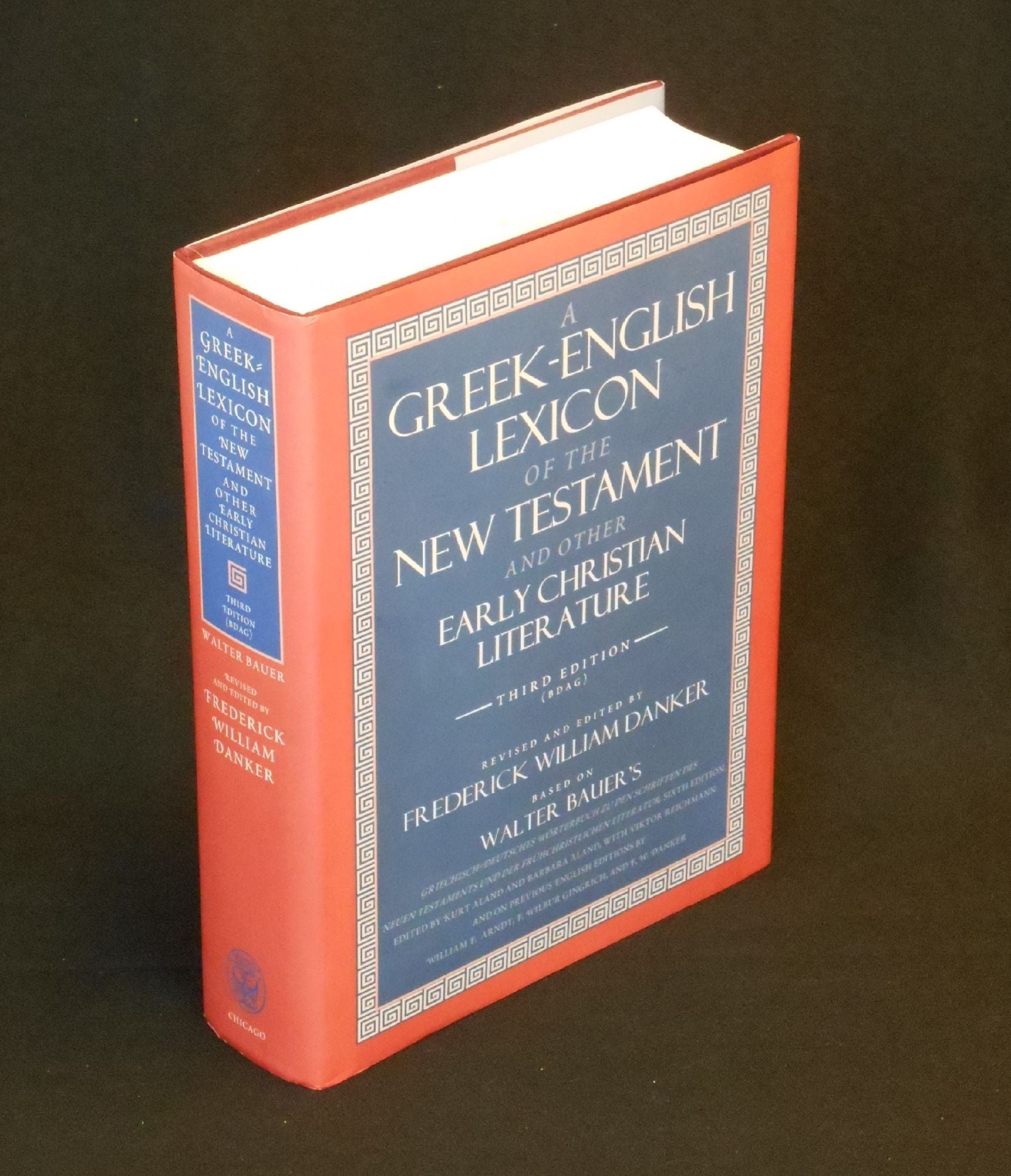 A Greek-English Lexicon of the New Testament and Other Early Christian  Literature by Frederick William Danker on Swan's Fine Books