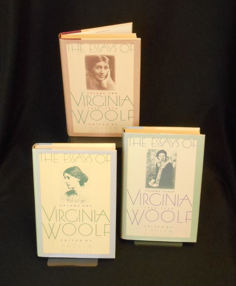 Item #CNJL2434 The Essays of Virginia Woolf (Volumes One - Three). Virginia Woolf, Andrew McNeillie.