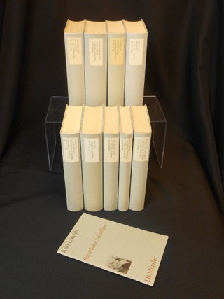 Item #CNJL2513 Sämtliche Schriften. Karl Löwith, J. B Metzler, 's Foreword Booklet