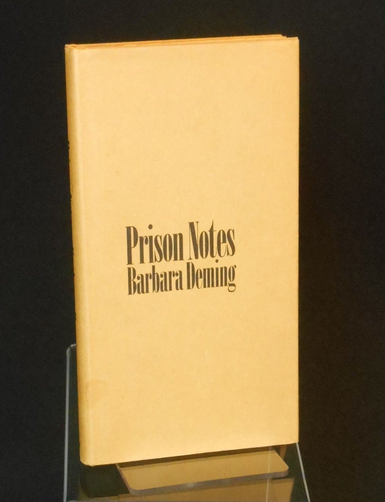 Item #CNJL2566 Prison Notes. Barbara Deming.