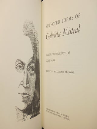 Selected Poems of Gabriela Mistral