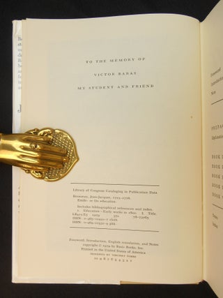 Emile; or, On Education