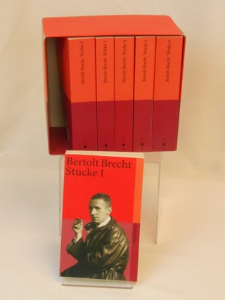 Item #CNJL2596 Ausgewahlte Werke in sechs Banden; suhrkamp taschenbuch 3732. Bertolt Brecht
