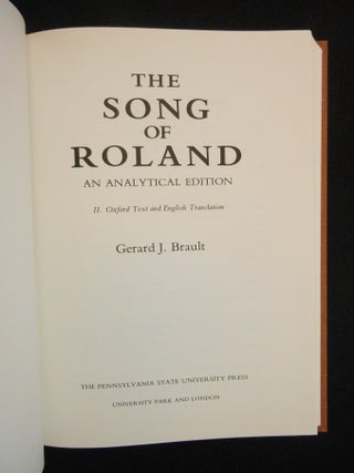 The Song of Roland; An Analytical Edition
