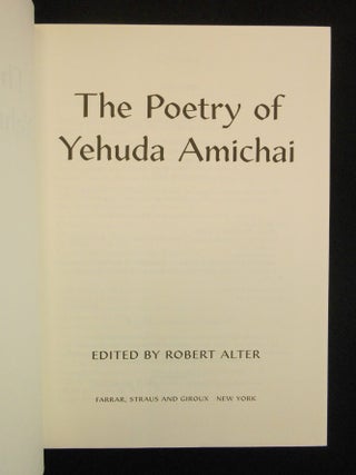 The Poetry of Yehuda Amichai