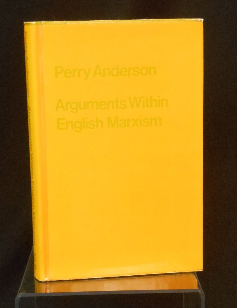 Item #CNJL2628 Arguments Within English Marxism. Perry Anderson.
