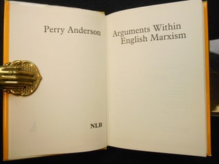 Arguments Within English Marxism