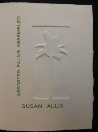 Palm Tree Sketch Book [Susan Allix]