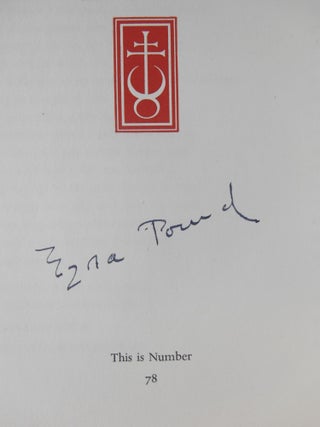 Ezra Pound's Cavalcanti Poems