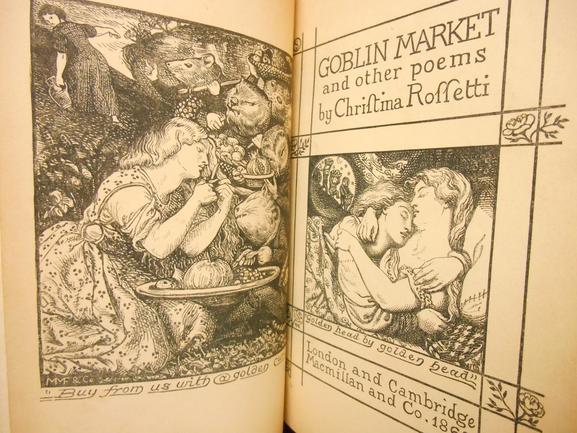 Goblin Market; and Other Poems by Christina Rossetti on Swan's Fine Books