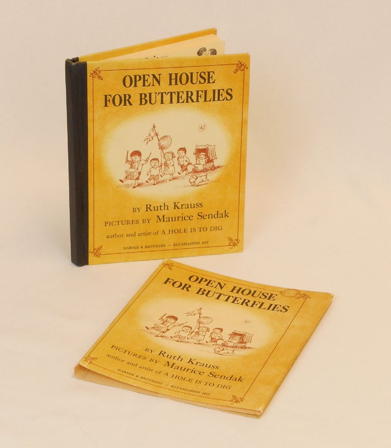 Item #CNJWEM102 Open House for Butterflies. Ruth Krauss, Maurice Sendak, Illustrations.