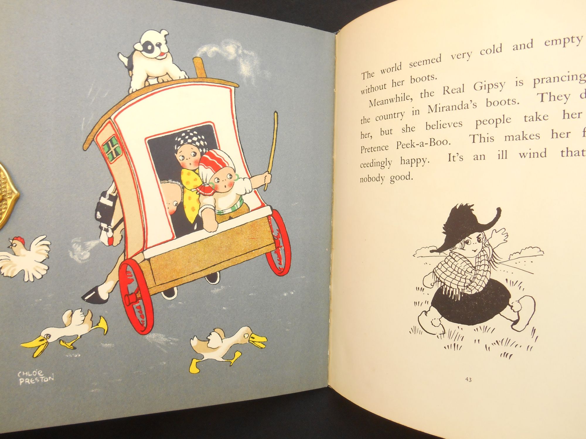 The Peek-A-Boo Gipsies | ron, Chloe Preston, Illustrations