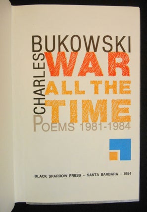War All the Time; Poems 1981-1984