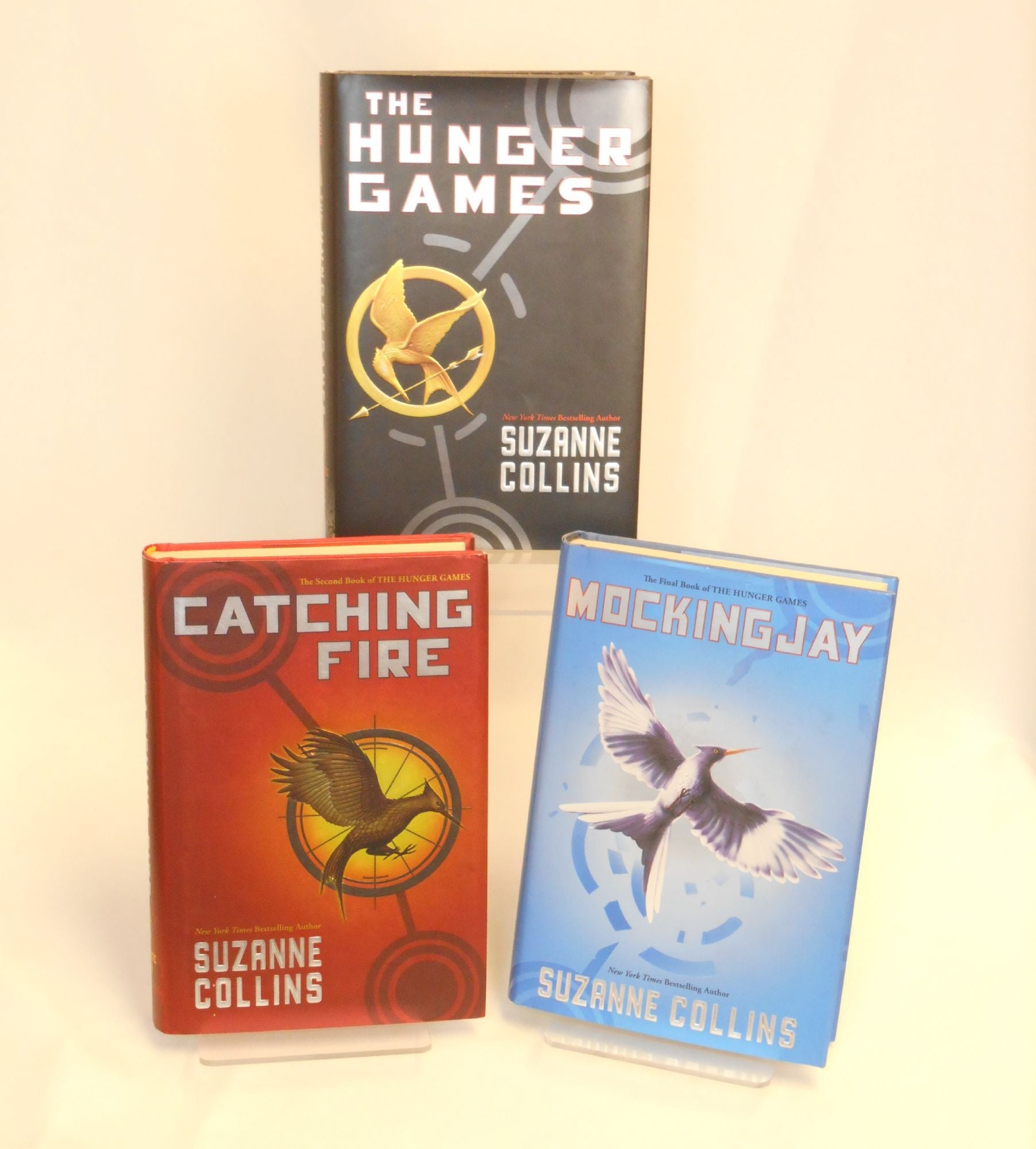 The Hunger Games with Catching Fire and with Mockingjay | Suzanne Collins |  First Edition