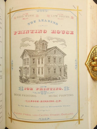 Bishop's Oakland Directory; For 1878-9, Containing a Business Directory, Street Guide, A Correct Map of the City....Also, Directories of Berkeley and Alameda...