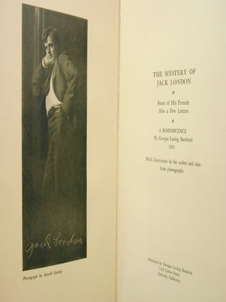 The Mystery of Jack London